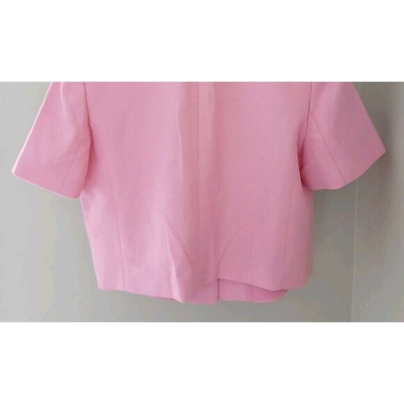 Talbots Tweed Short Sleeve Blazer Jacket - Picture 9 of 10